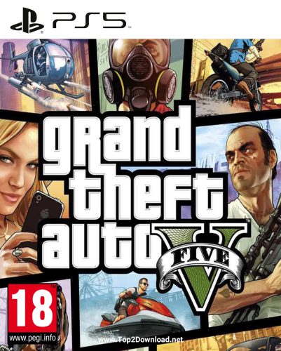 دانلود بازی Grand Theft Auto V برای PS5